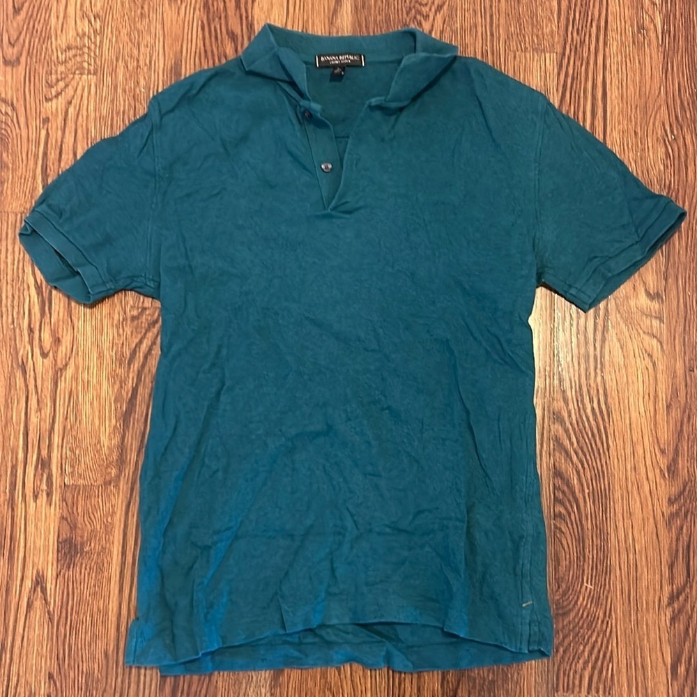 Banana Republic Men’s Green Polo Size S